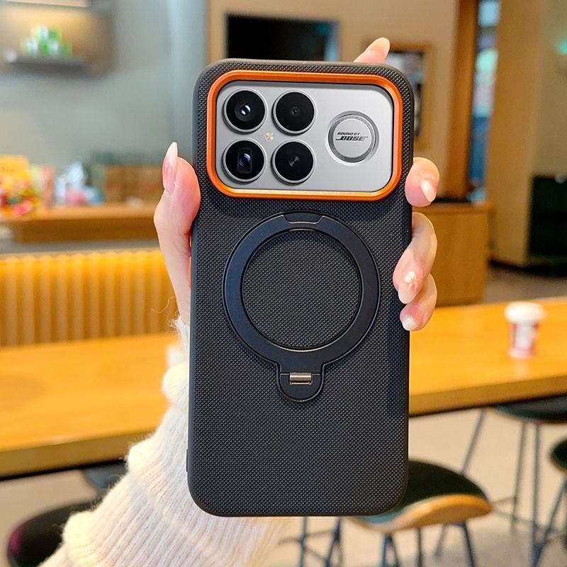Ring Stand Case - Luksusowe etui z obrotową podstawką z