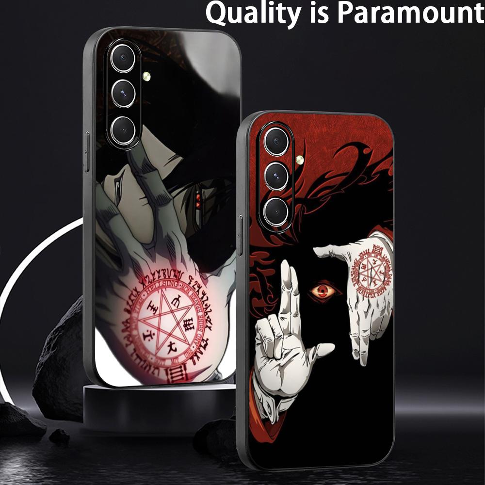 Phone Cases Japan - Czarne etui na telefon z motywem