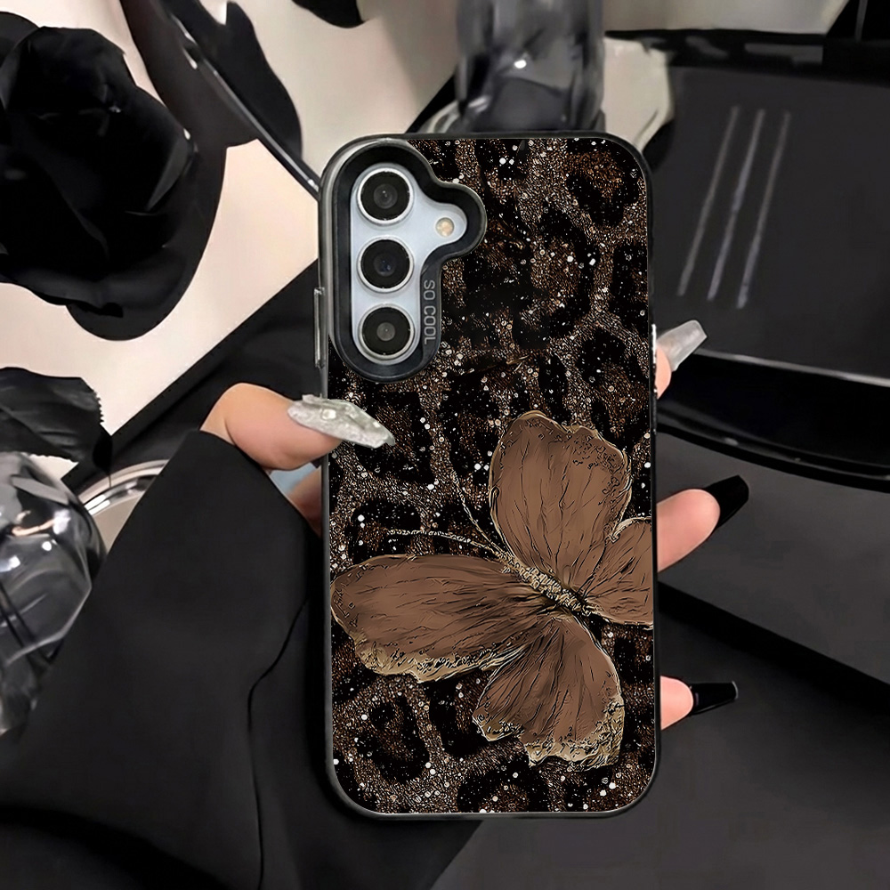 Phone Cases Samsung A14 - Twarde etui IMD Leopard na Samsung