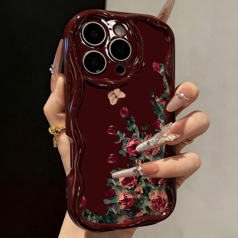 Phone Cases Expensive - Etui na telefon z motywem kwiatowym