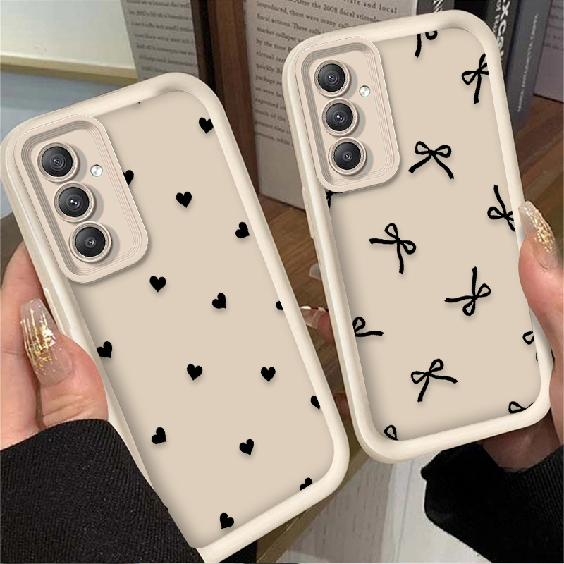 Czarne etui z motywem serca, k – Phone Cases Samsung A14 recenzja i cena