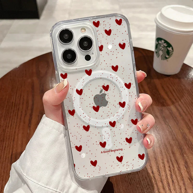 INS Czerwone Serce Miłości Sek – Phone Cases With Magsafe recenzja i cena