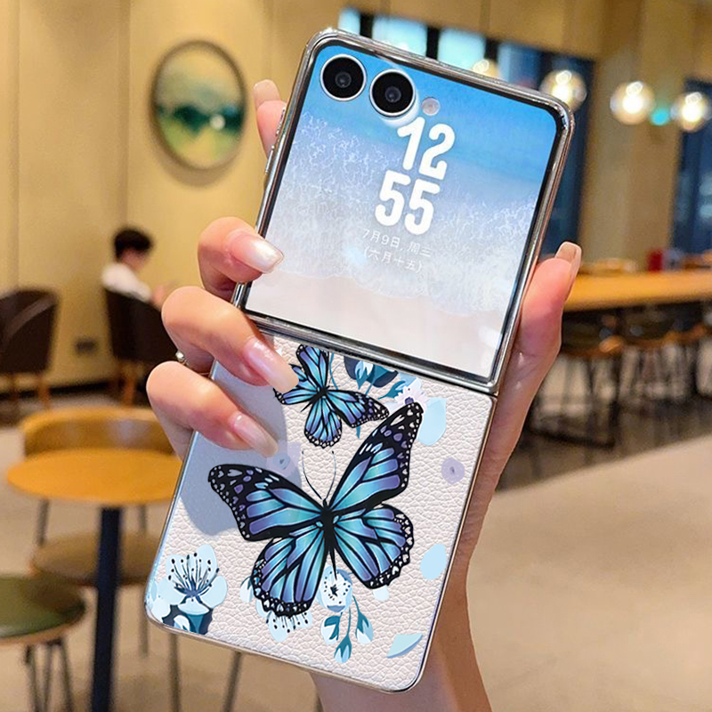 Fioletowe etui na telefon z PU – Flip Leather Case recenzja i cena
