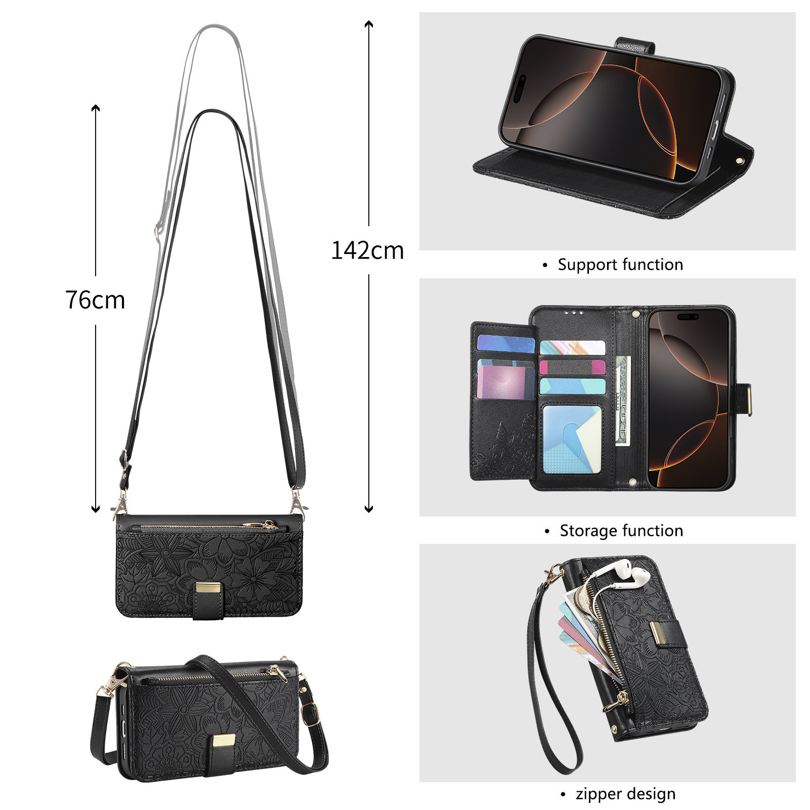 Skórzane etui z zamkiem błyska – Flip Leather Case recenzja i cena