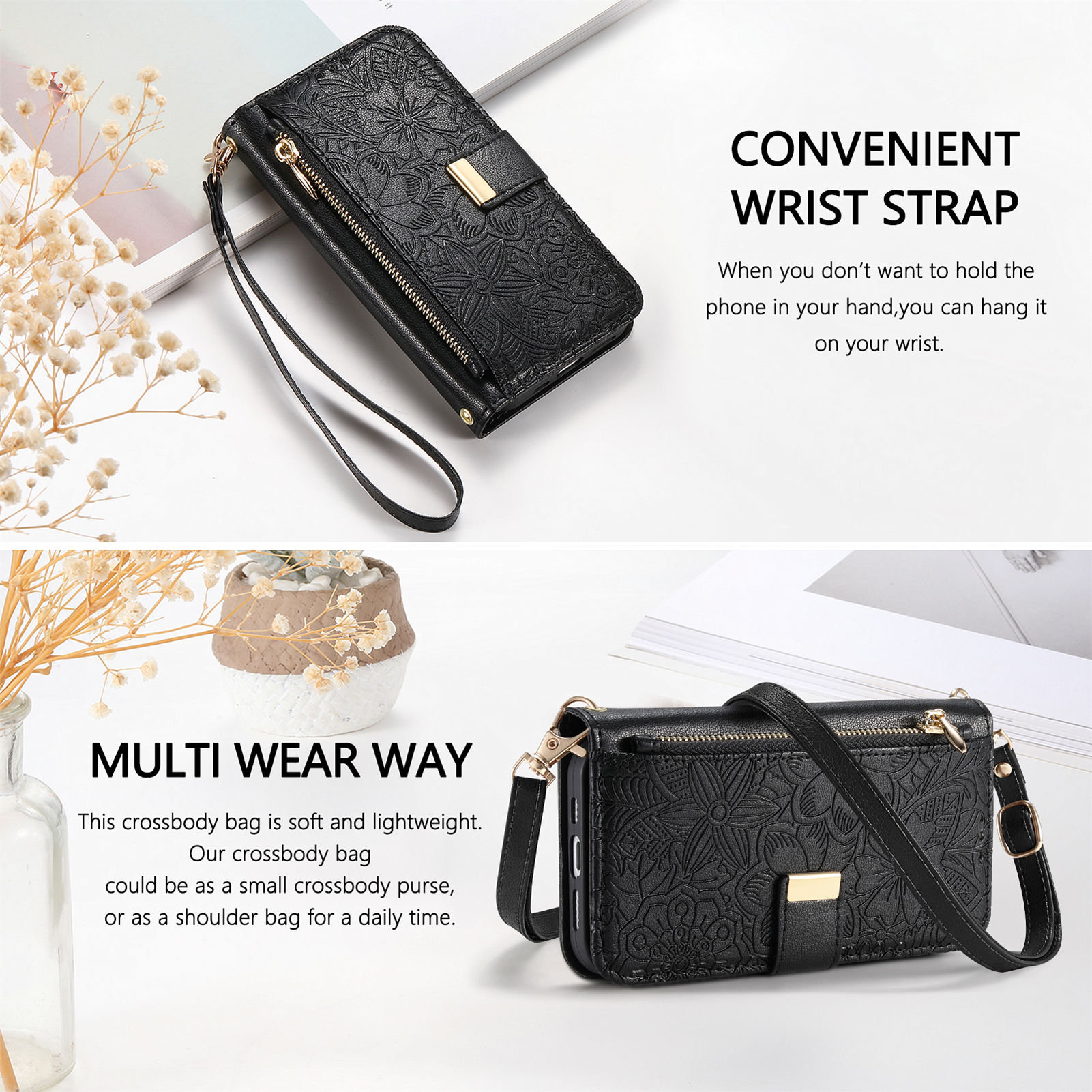 Skórzane etui z zamkiem błyska – Flip Leather Case recenzja i cena