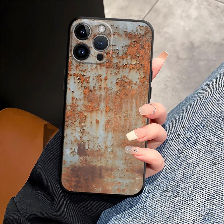 Etui Retro Rust Design na iPho – Phone Cases Art recenzja i cena