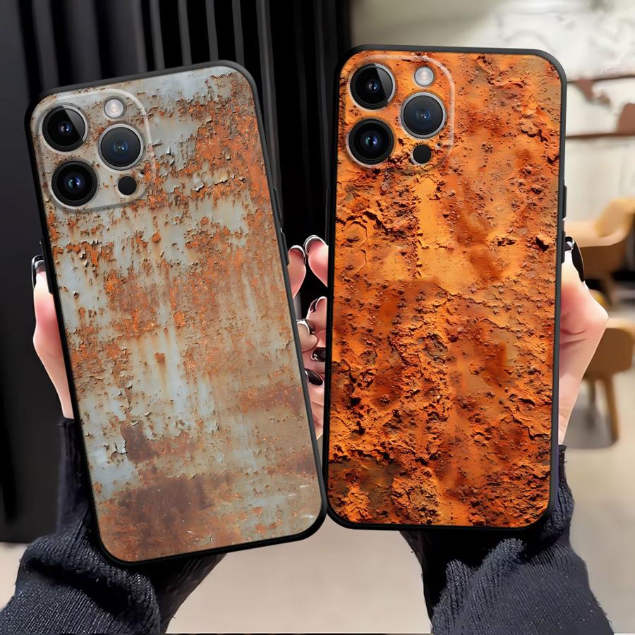 Etui Retro Rust Design na iPho – Phone Cases Art recenzja i cena