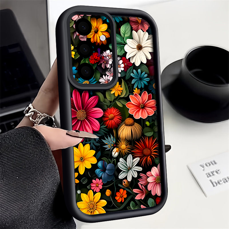 Etui z wzorem kolorowych kwiat – Phone Cases Samsung A14 recenzja i cena
