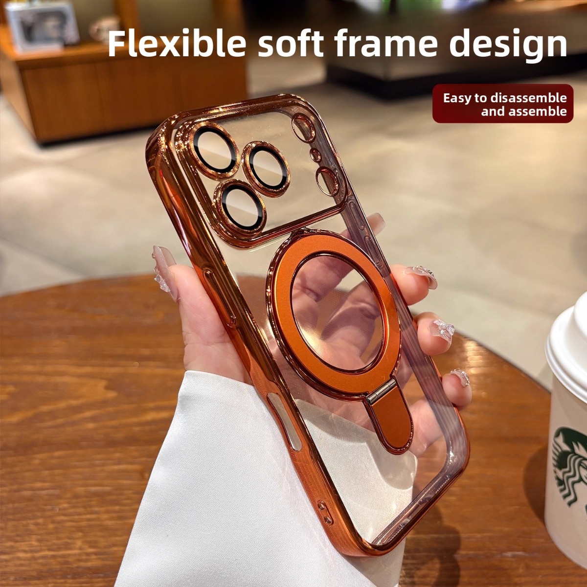 Etui na telefon z magnetycznym – Ring Stand Case recenzja i cena