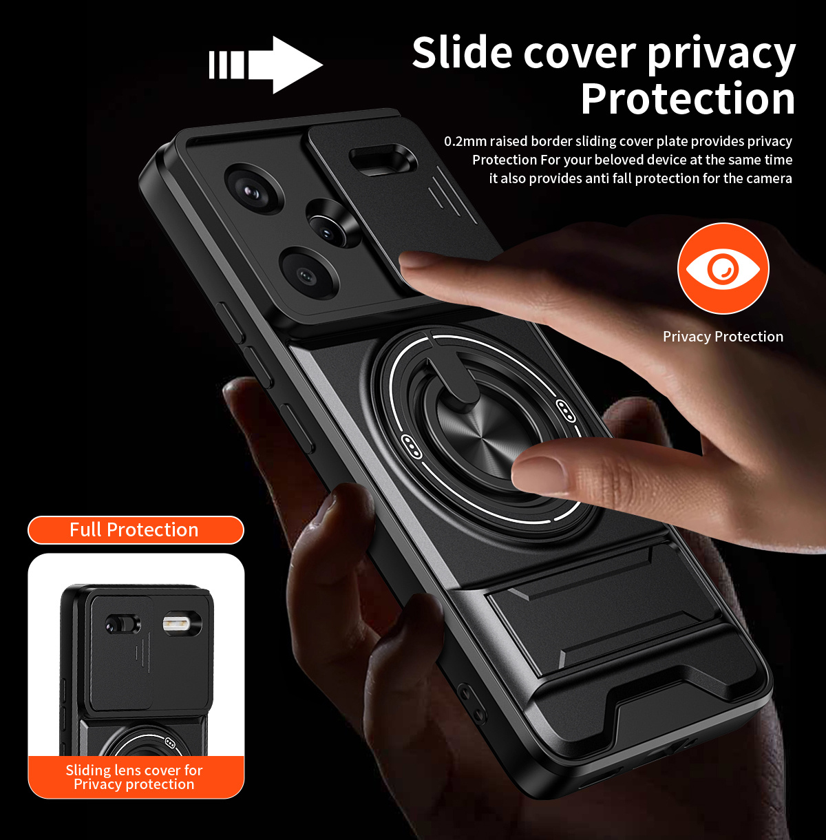 Etui na telefon z osłoną obiek – Ring Stand Case recenzja i cena
