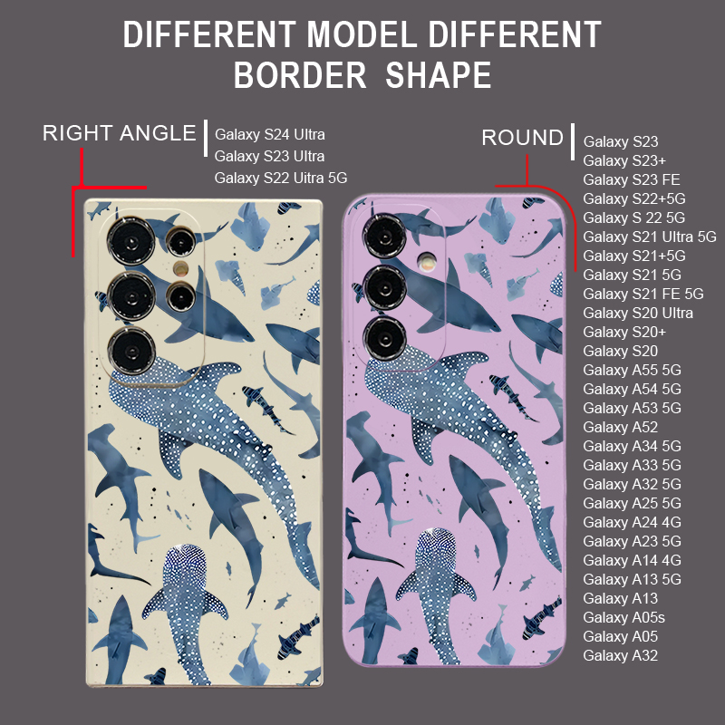 Etui z wzorem wieloryba na Sam – Phone Cases Samsung A14 recenzja i cena