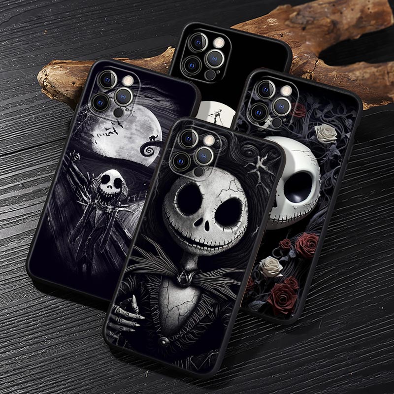 Etui Jack Skellington Black Ar – Phone Cases Art recenzja i cena