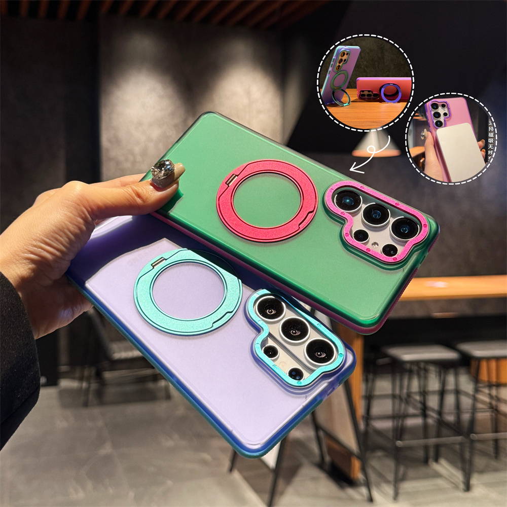 Kontrastowe Kolory, Obrotowy o – Ring Stand Case recenzja i cena