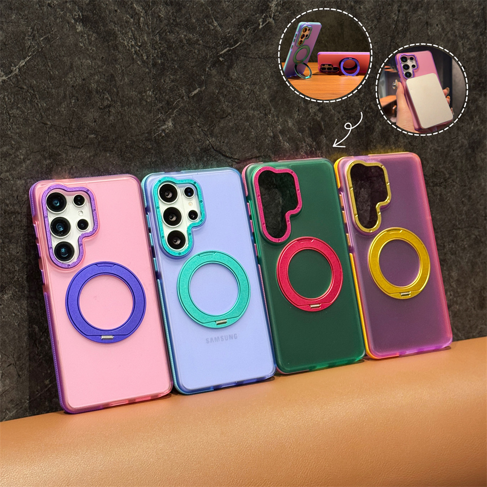 Kontrastowe Kolory, Obrotowy o – Ring Stand Case recenzja i cena