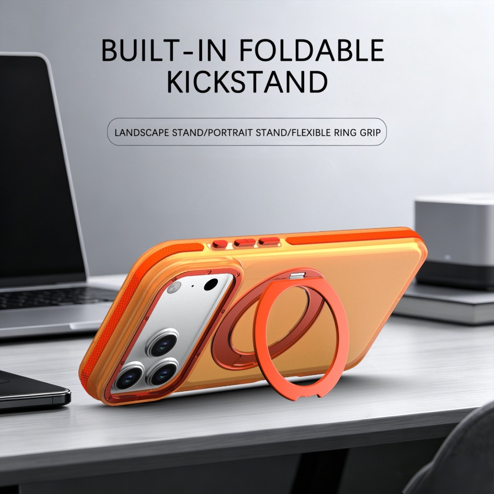 Kontrastowe Kolory, Obrotowy o – Ring Stand Case recenzja i cena
