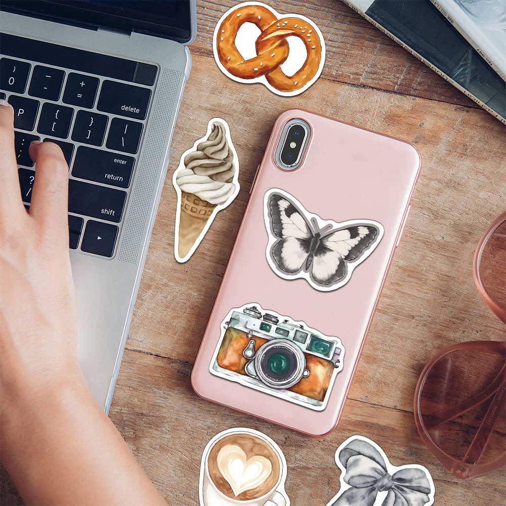50 szt. Naklejek Retro Graffit – Phone Cases Kids recenzja i cena